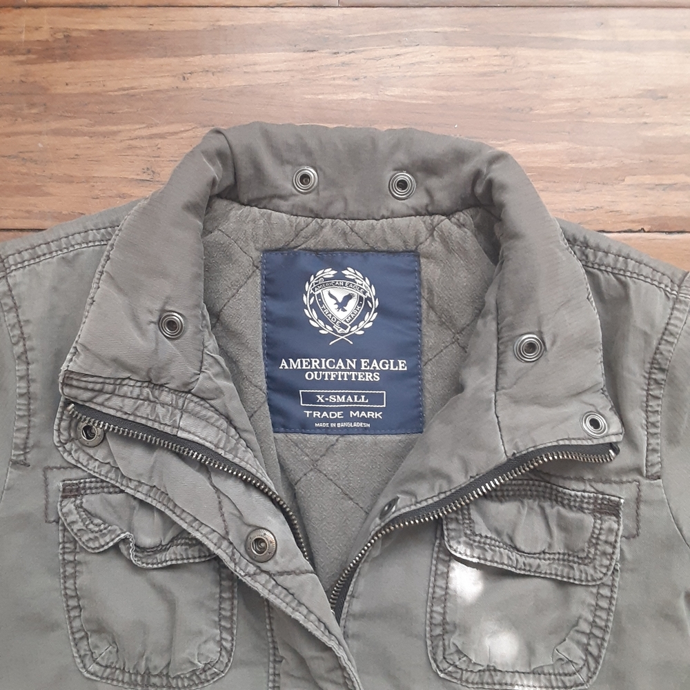 Vintage American Eagle Bomber Jacket - Picture 3 of 6